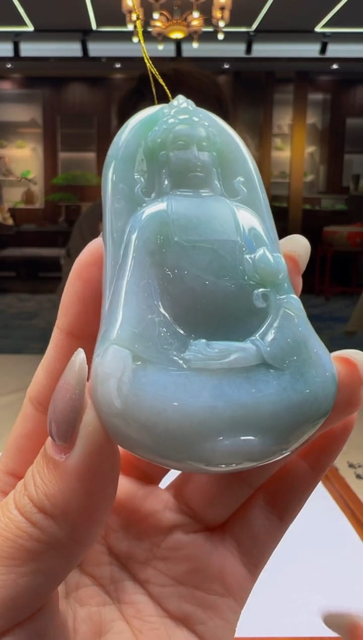 【闪购商品】定制翡翠未镶嵌Q2025-3-5-62