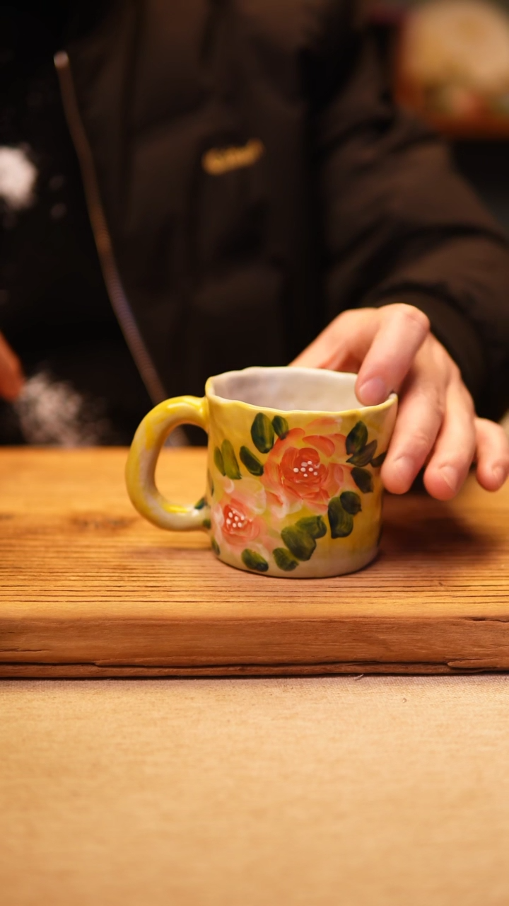 【闪购商品】@陶园瓷舍@纯手工陶瓷花@随机3朵