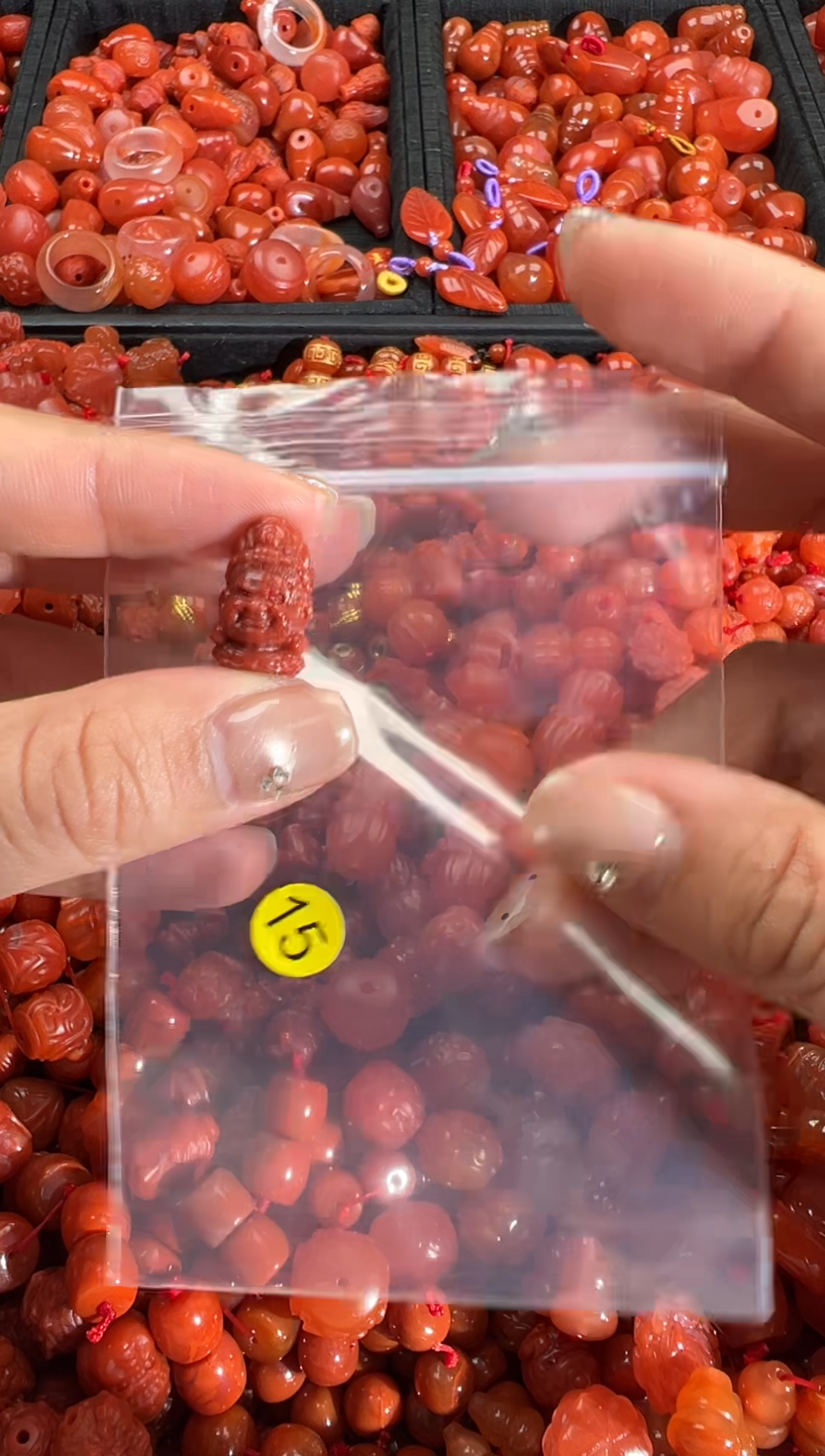 【闪购商品】南红玛瑙颈饰未镶嵌1