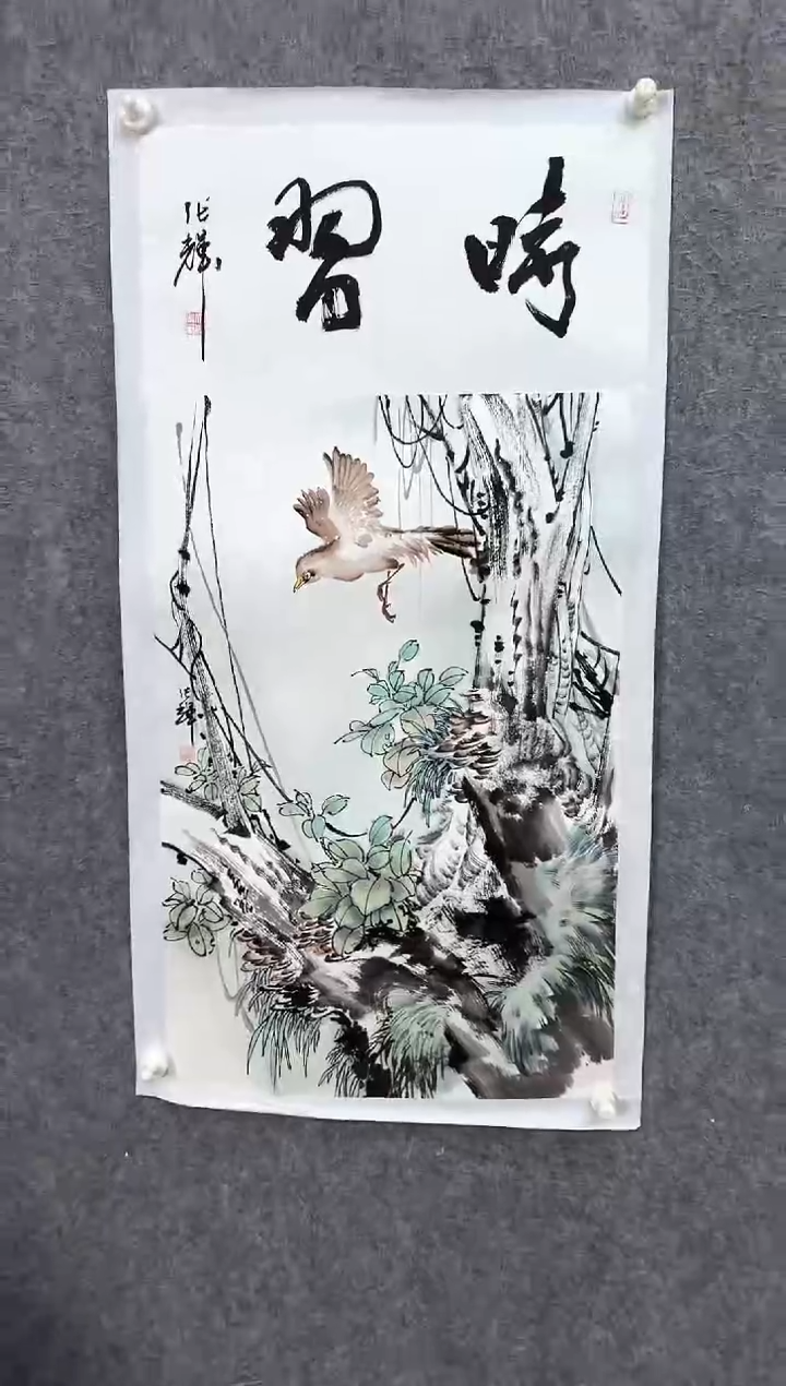 【闪购商品】国画ST-ZH花鸟绘画作品