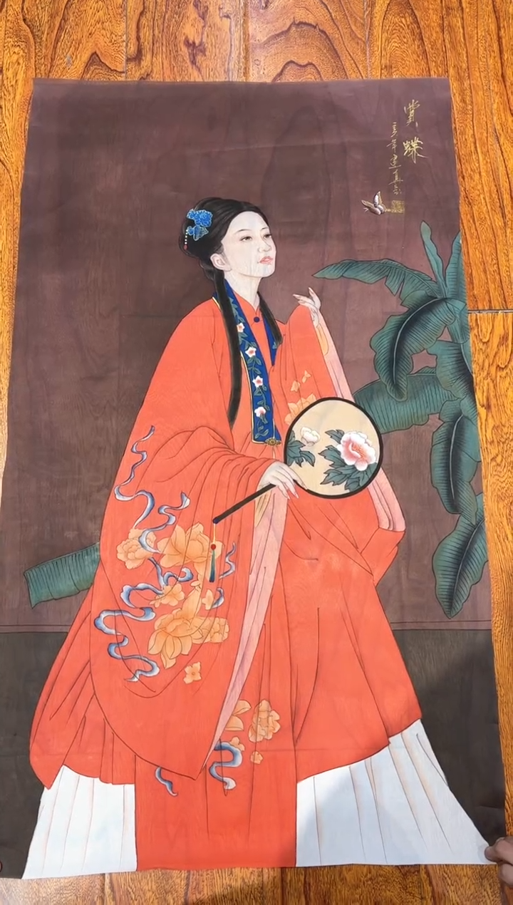 【闪购商品】国画周建真老师绘画作品17-69