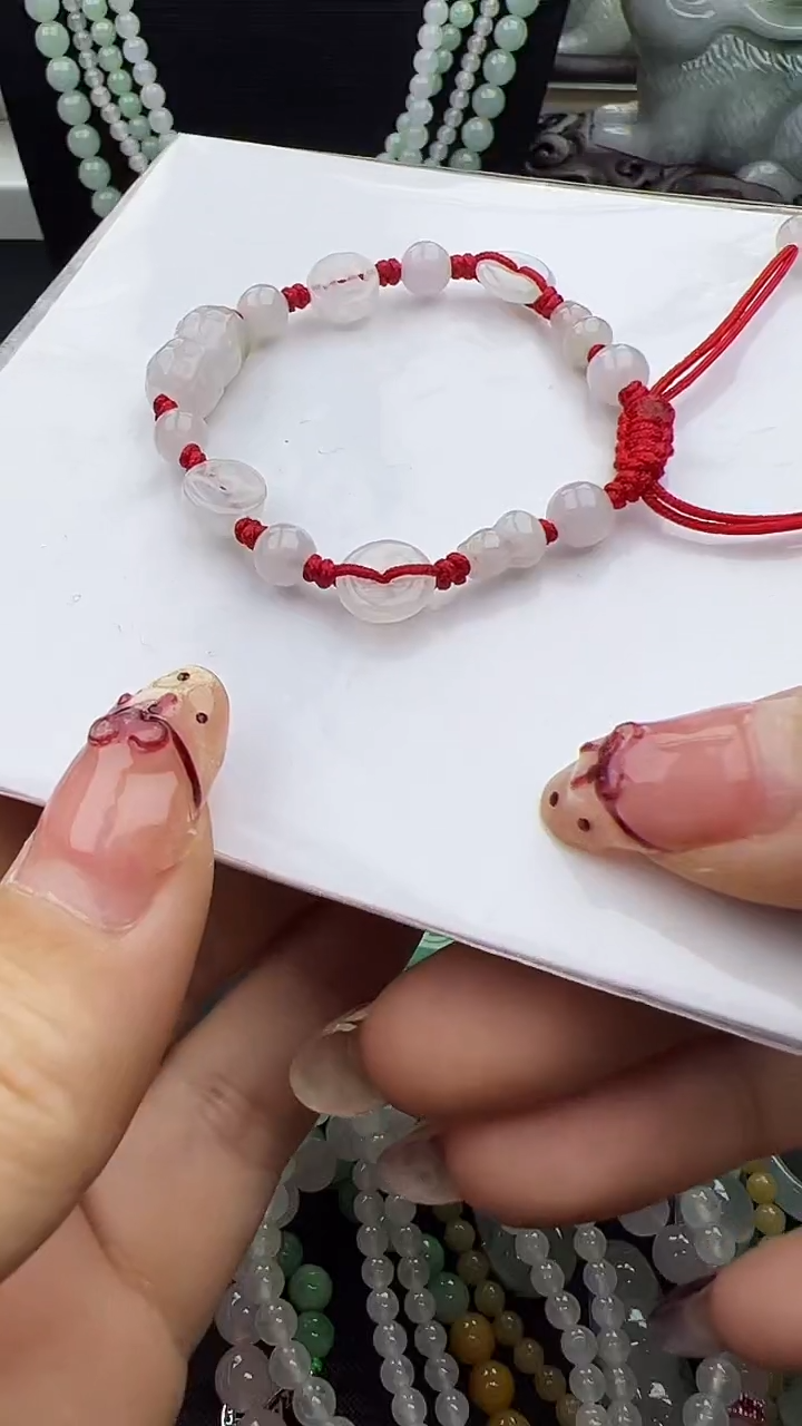 未镶嵌手串翡翠小孩手串