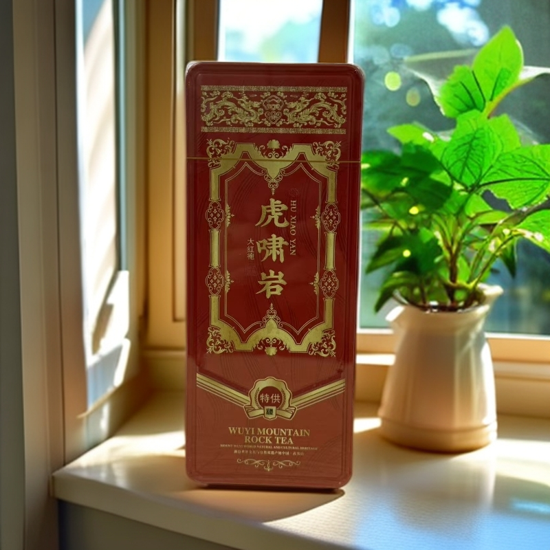 交个朋友武夷岩茶  虎啸岩红铁盒