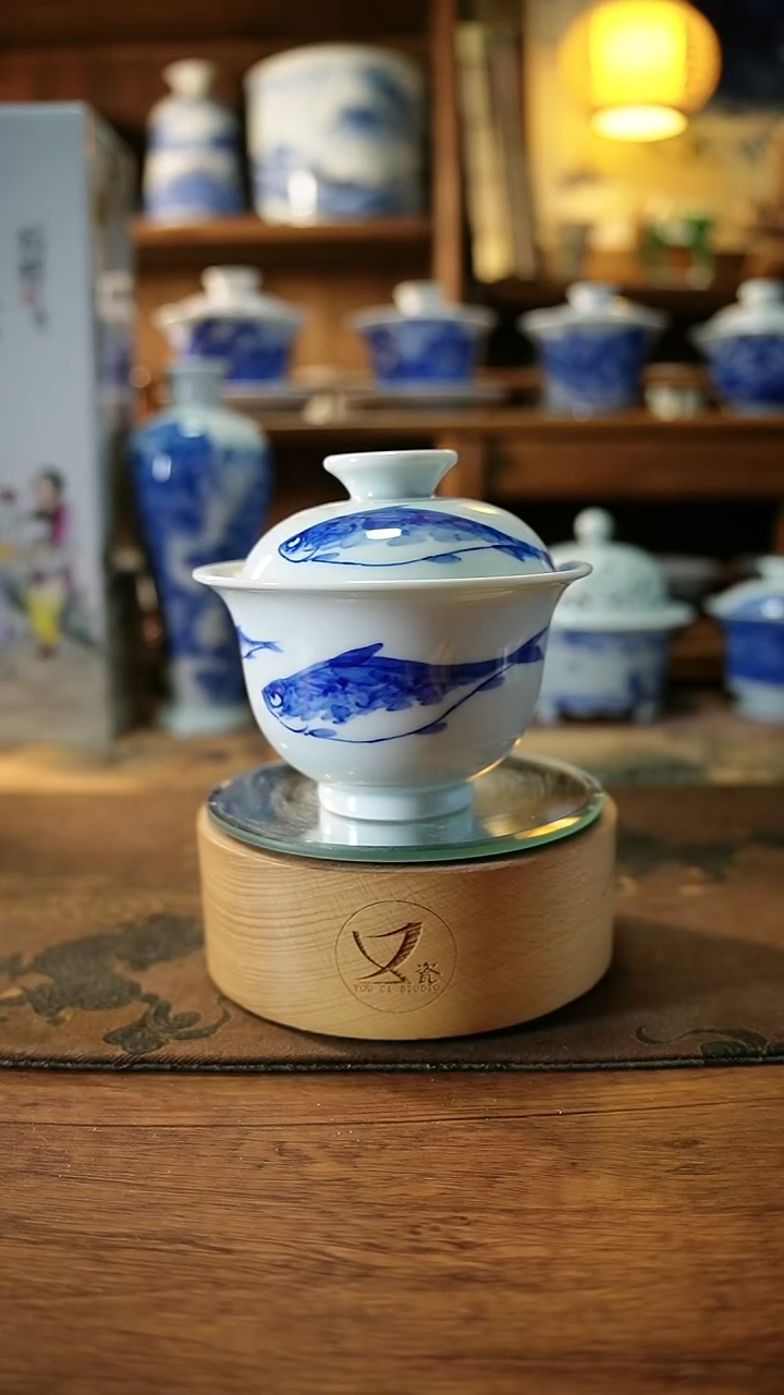 15景德镇手工手绘茶具
