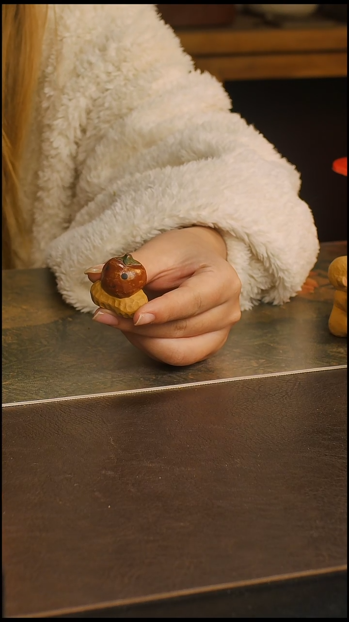 紫砂茶宠好事花生