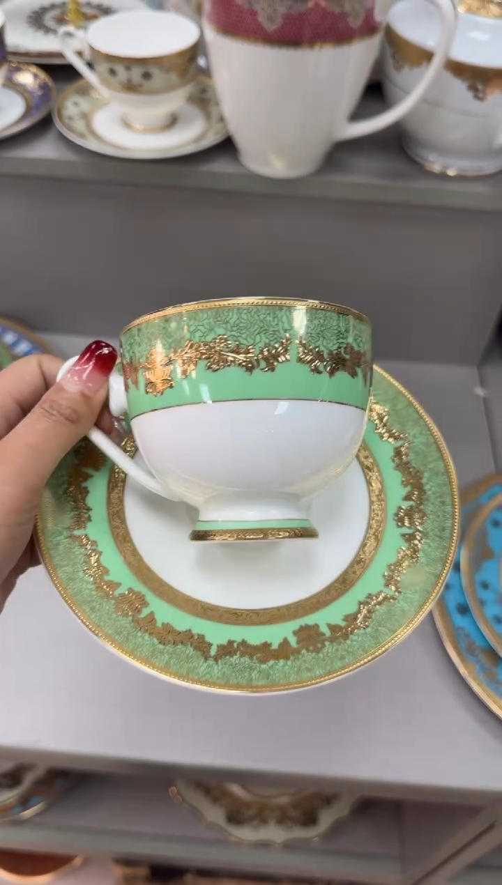 【闪购商品】瓷片咖啡杯碟福利款