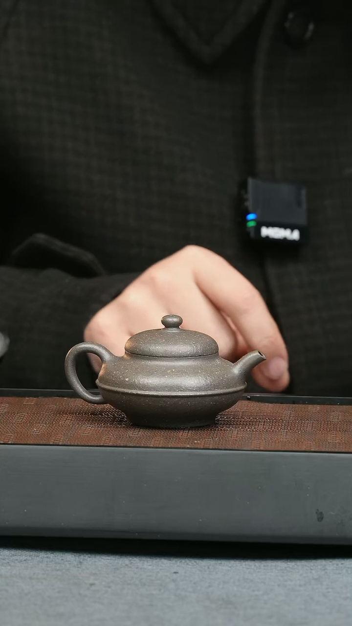 【闪购商品】紫砂茶壶五堂线圆-陈砺成-手工炼泥