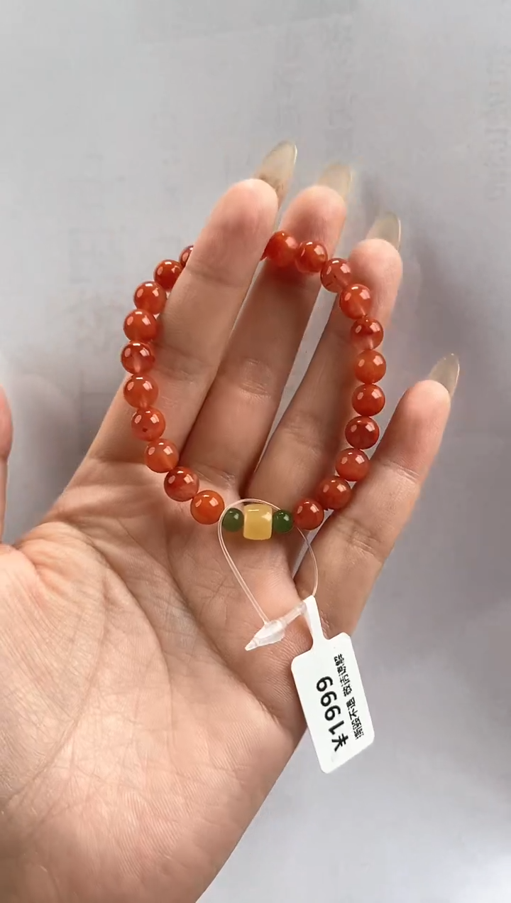 【闪购商品】南红玛瑙手串未镶嵌j79