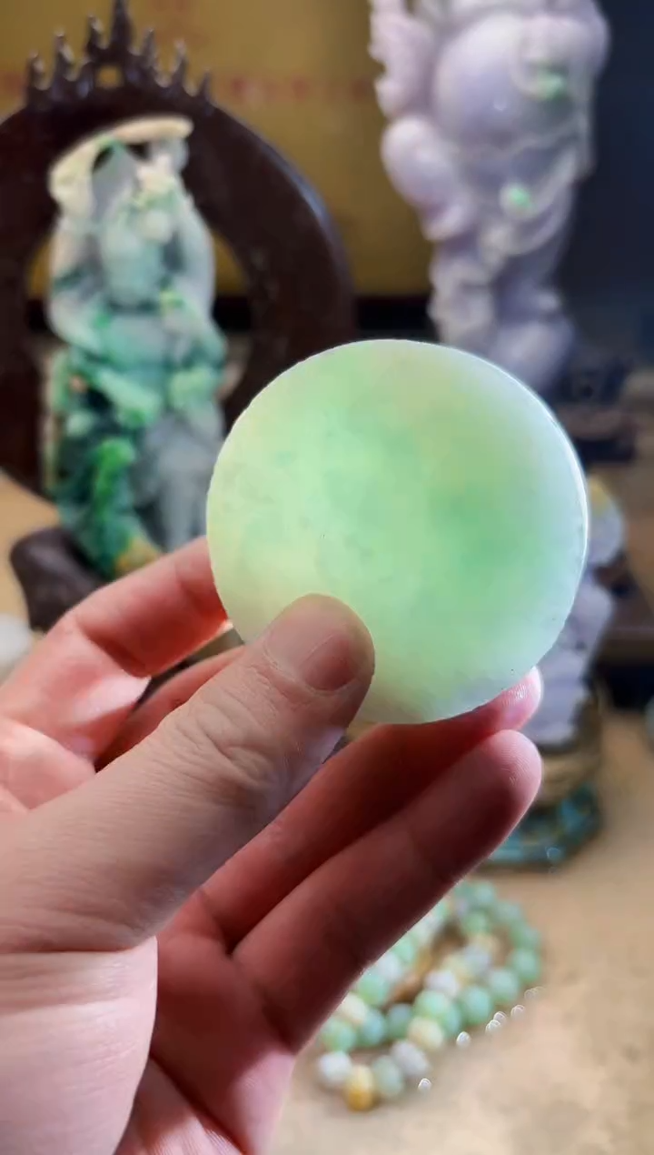 未镶嵌挂件翡翠A货张麦9911