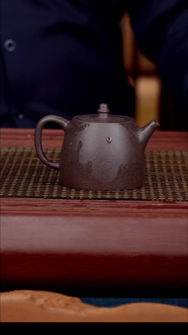 茶盏陈富才原矿紫砂壶