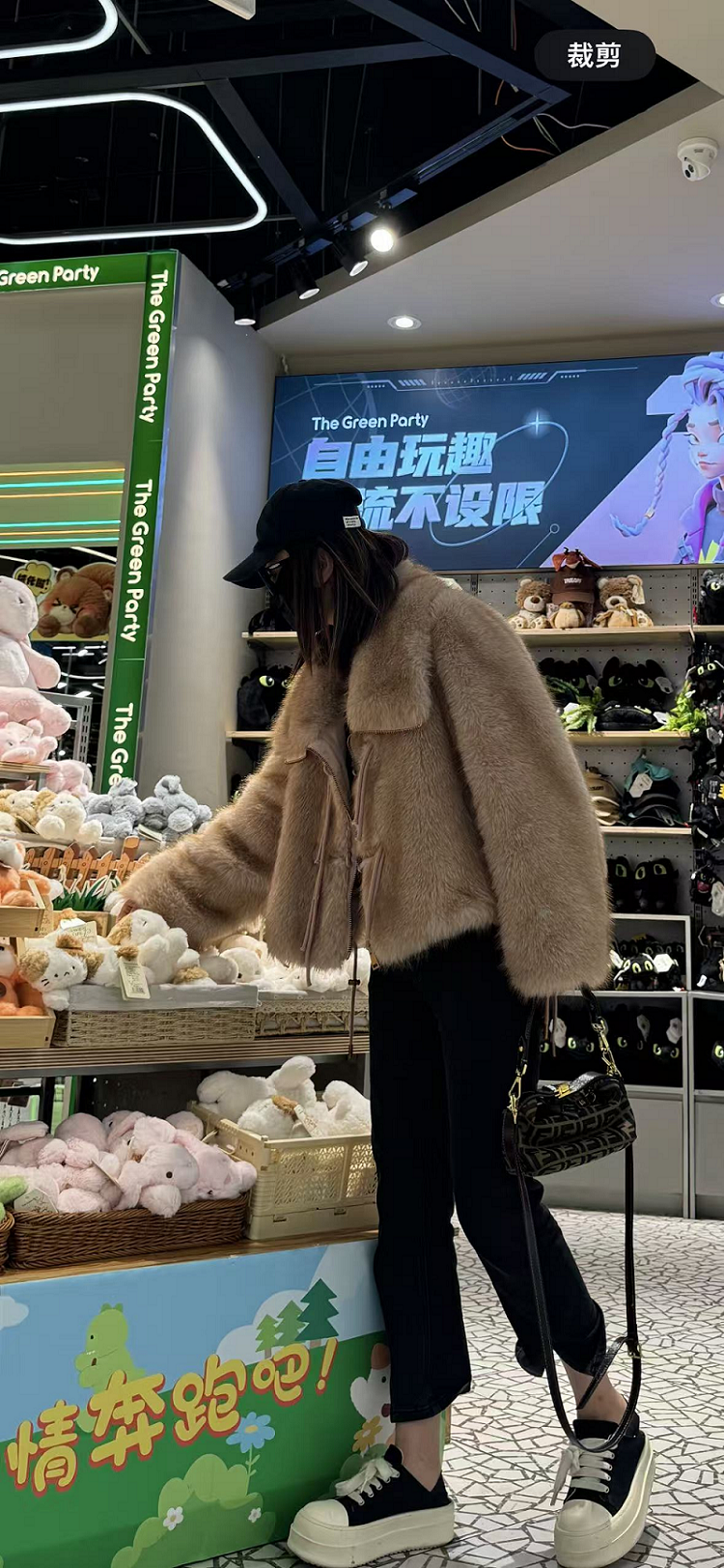 【GG潮牌】女士外套新款2025短款气质时尚宽松设计师25026