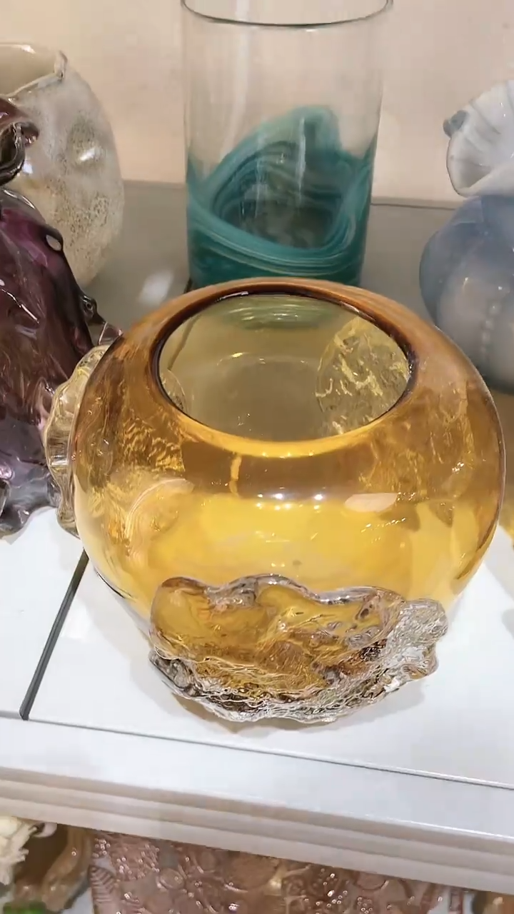 【闪购商品】琉璃1只小号琉璃花瓶