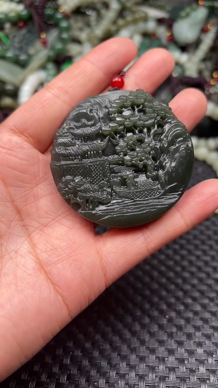 【闪购商品】和田玉颈饰未镶嵌1