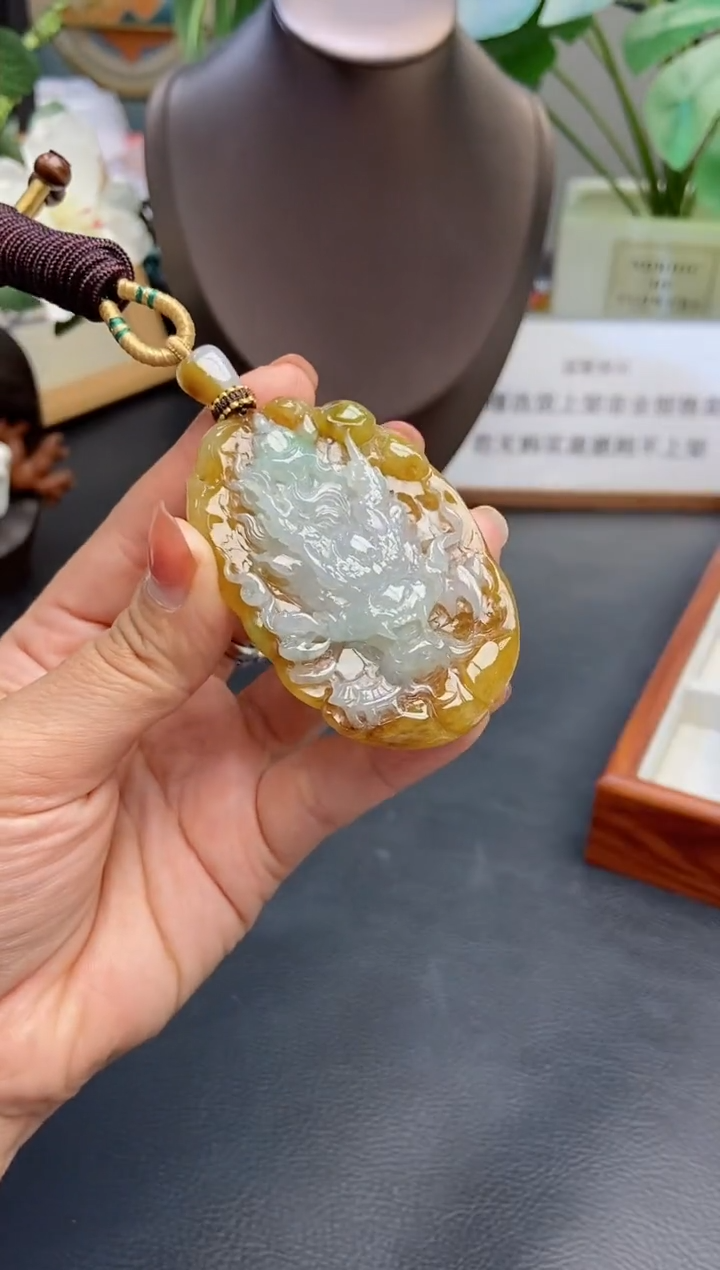 【闪购商品】翡翠颈饰未镶嵌缅甸天然货翡翠