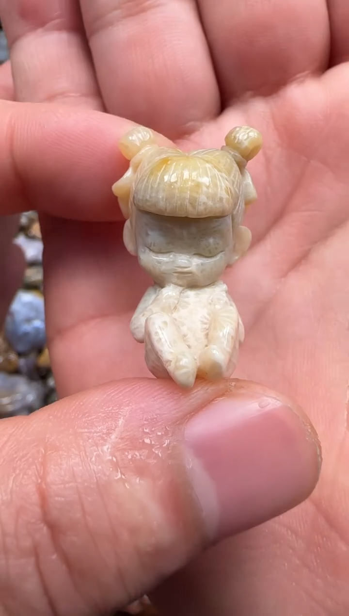 【闪购商品】硅化珊瑚（珊瑚玉）颈饰未镶嵌133