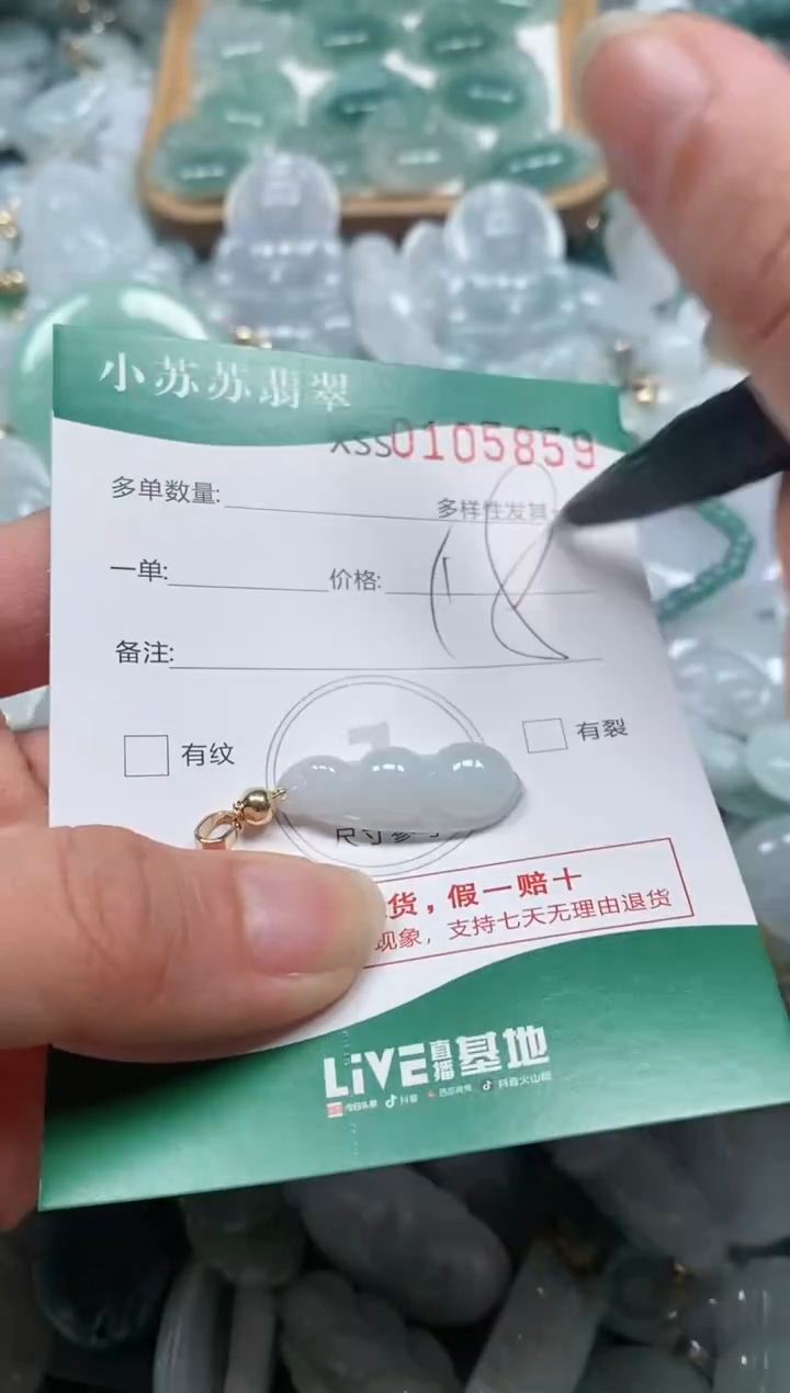 【闪购商品】翡翠颈饰未镶嵌闪购商品0105859