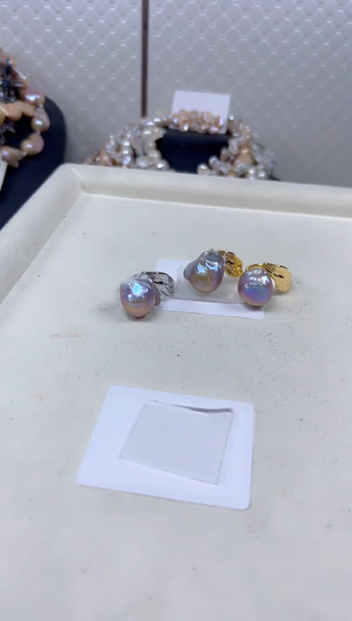 未镶嵌戒指淡水珍珠【纯恬珠宝】（样性发货发一）