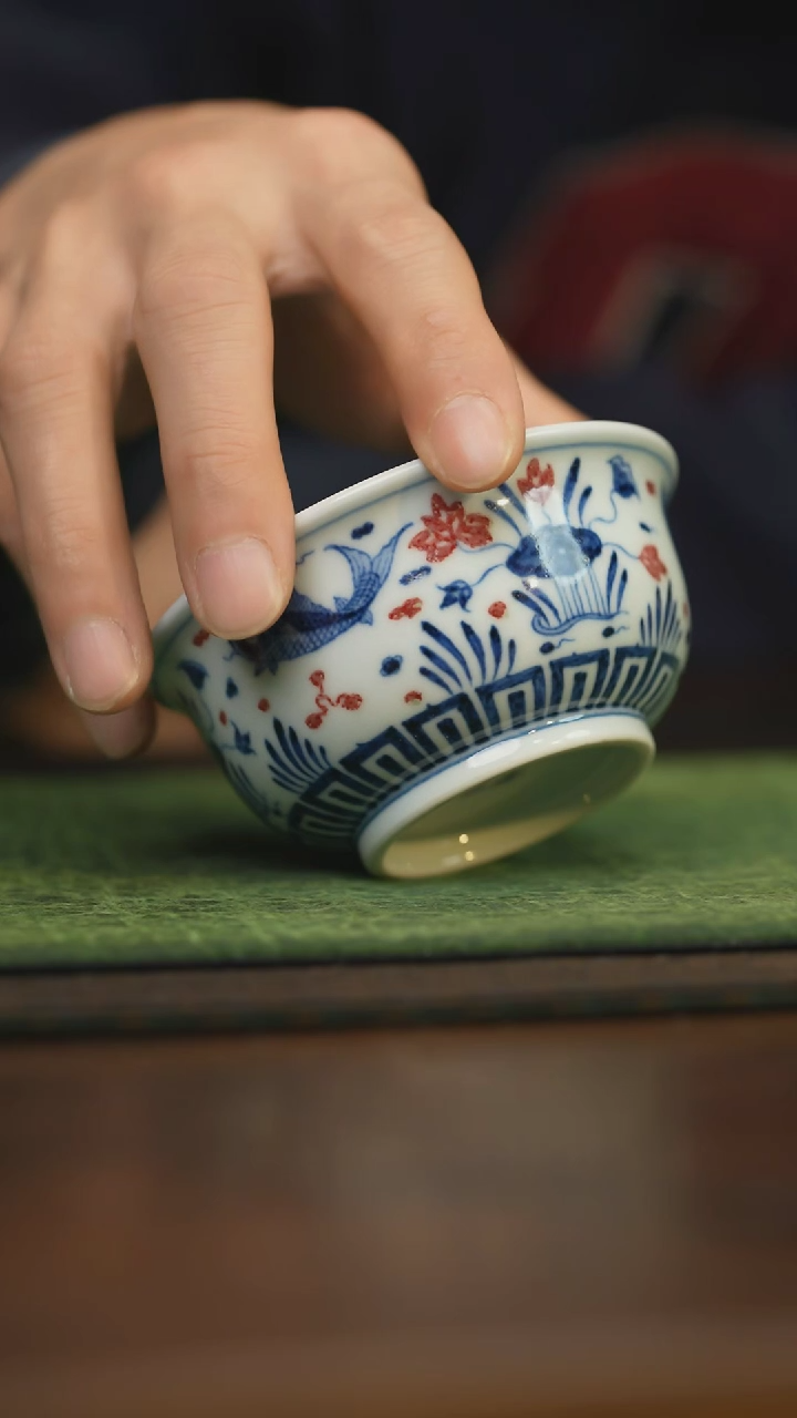 【闪购商品】杯柴窑青花破价福利