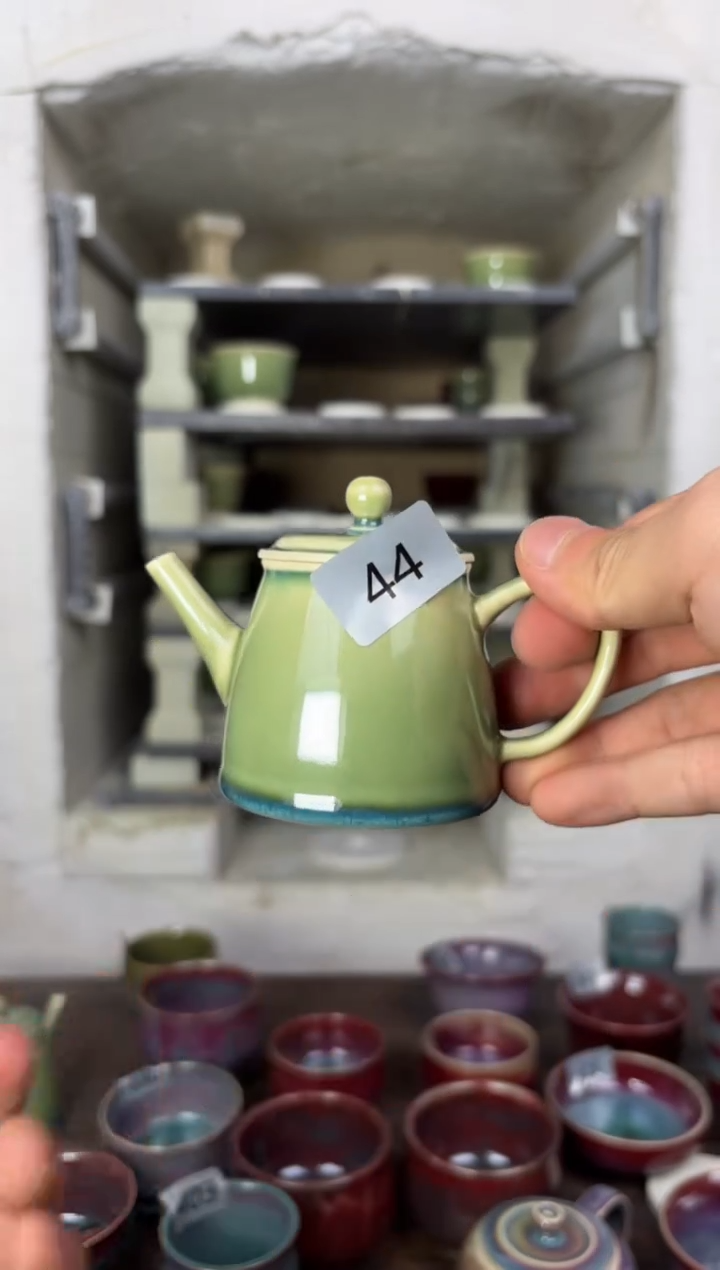 【闪购商品】摆件钧瓷窑变精品茶器