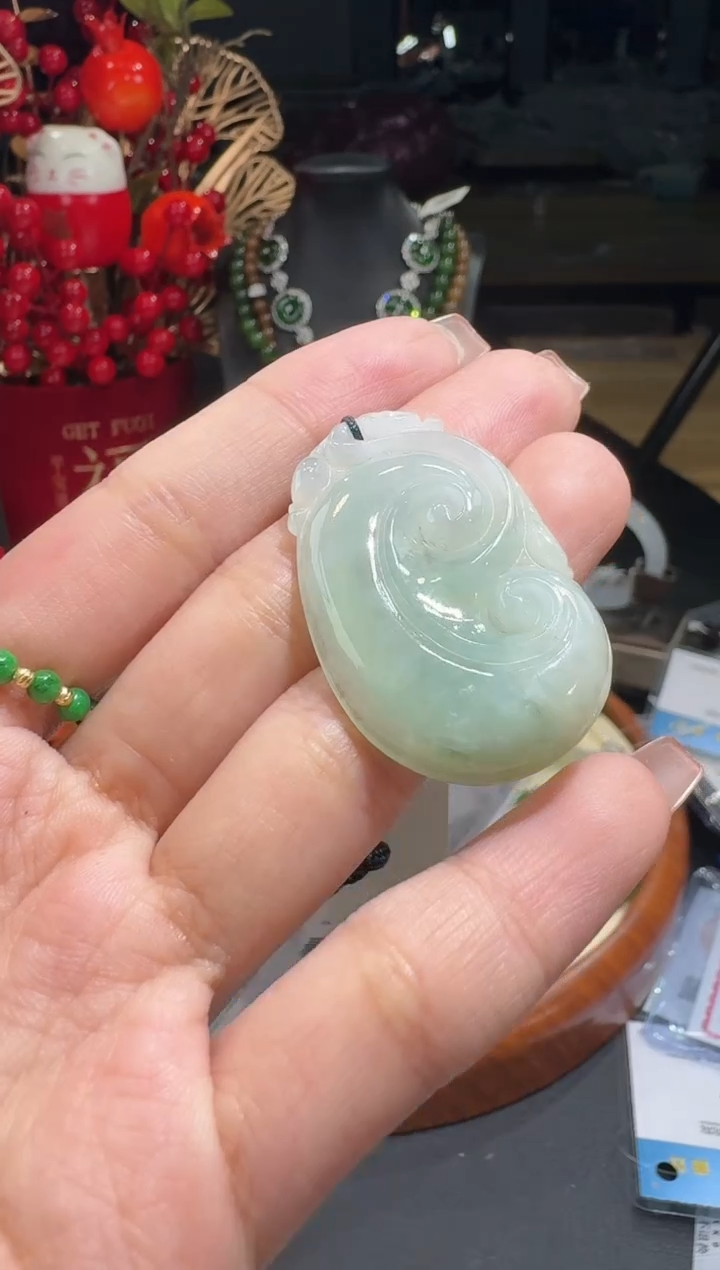 【闪购商品】翡翠颈饰未镶嵌挂件