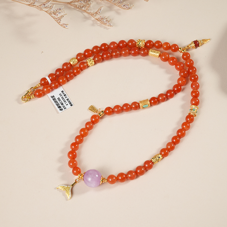 【老掌柜讲珠宝】南红项链   B111209