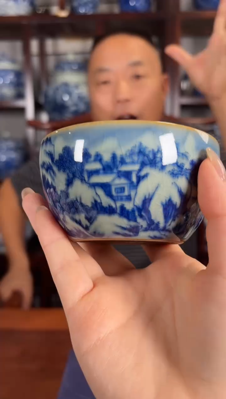 杯子瓷立方-双凤柴窑专场3109