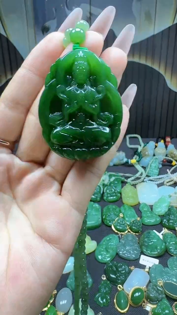 【闪购商品】和田玉挂件未镶嵌1