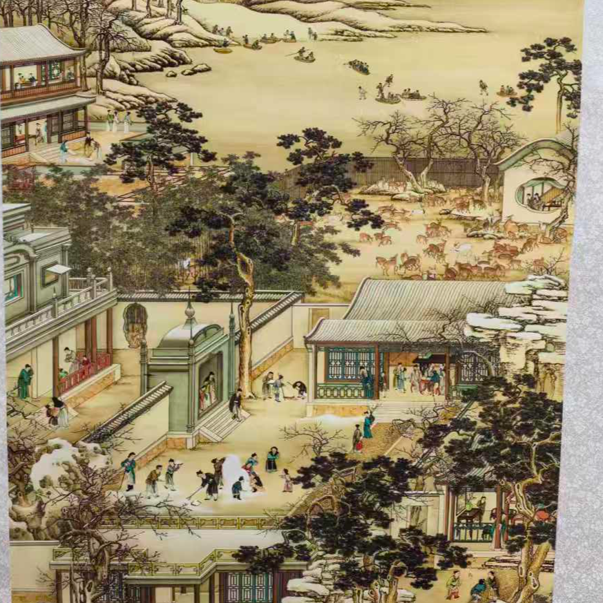 张传亭老师的国画作品.十二月