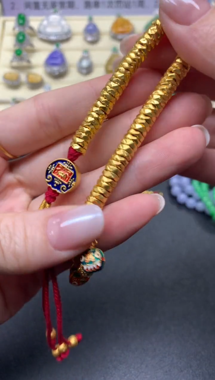 【闪购商品】定制足金手饰手绳|3800