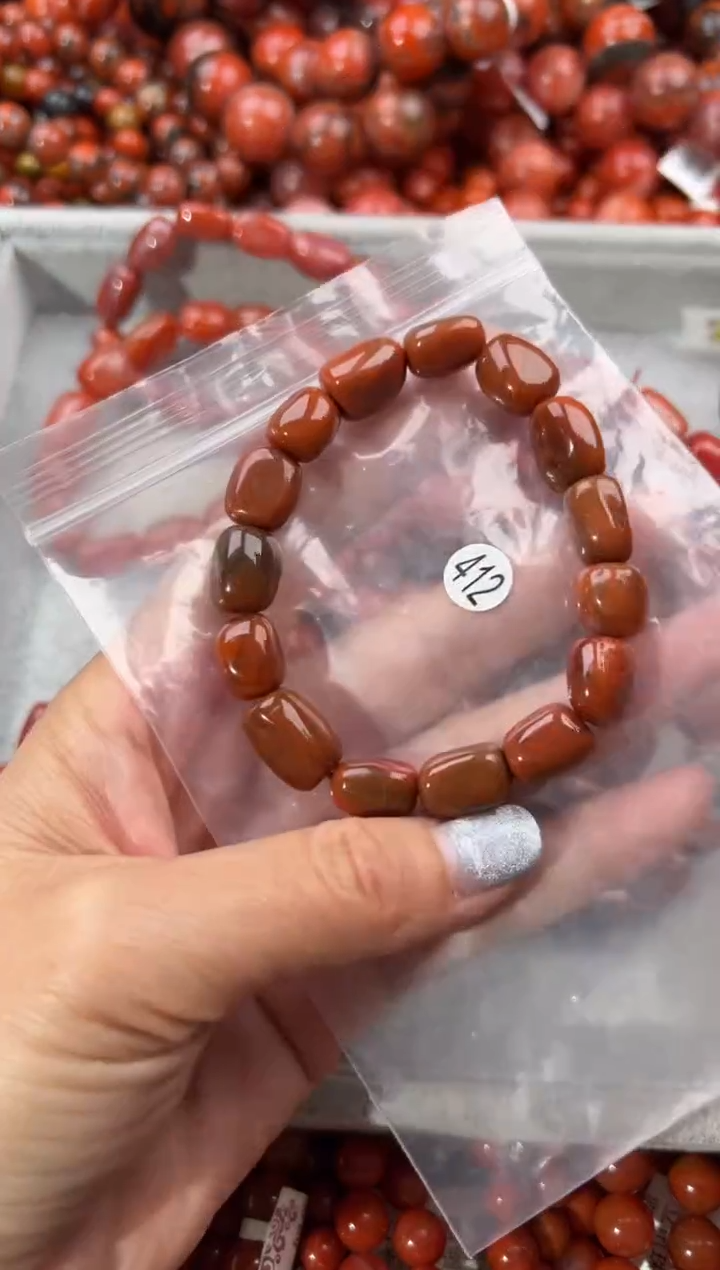 未镶嵌手串南红玛瑙9+