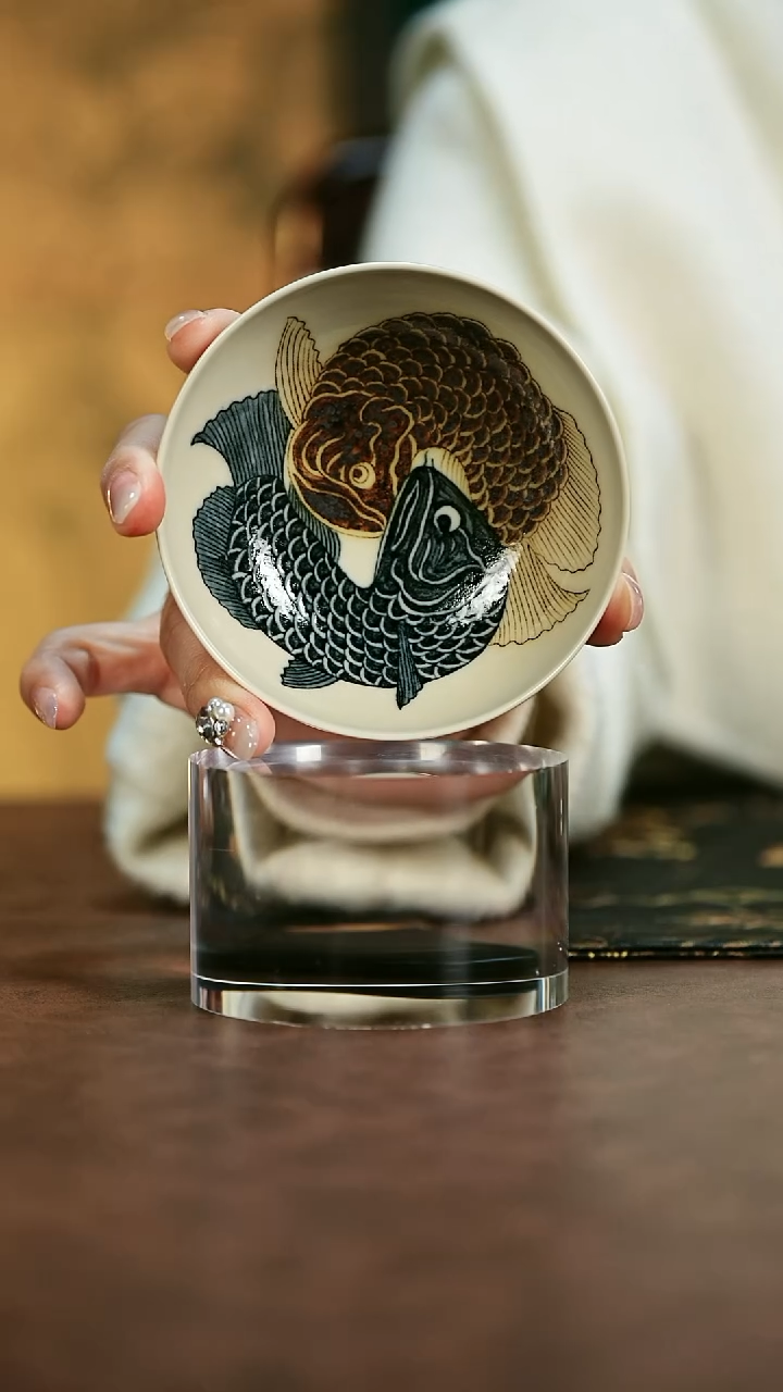 【闪购商品】《渐升堂》神秘二号釉  团鱼普洱杯