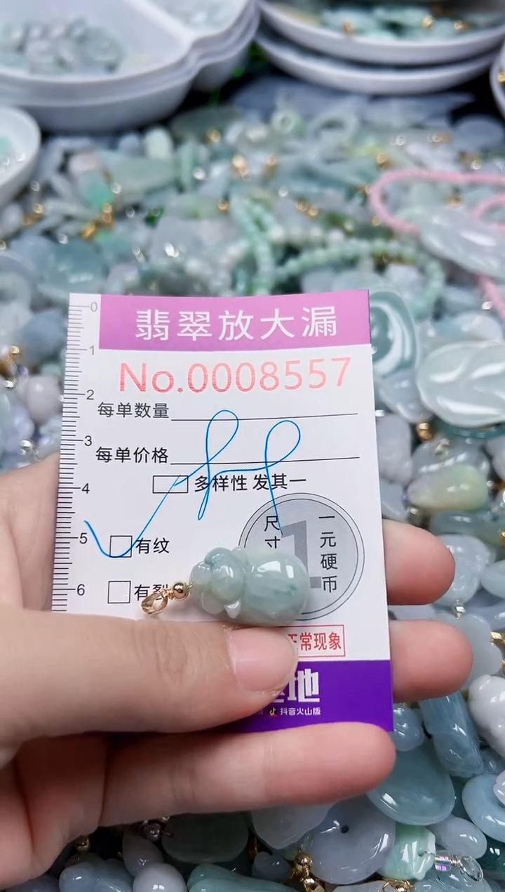 颈饰未镶嵌翡翠8557