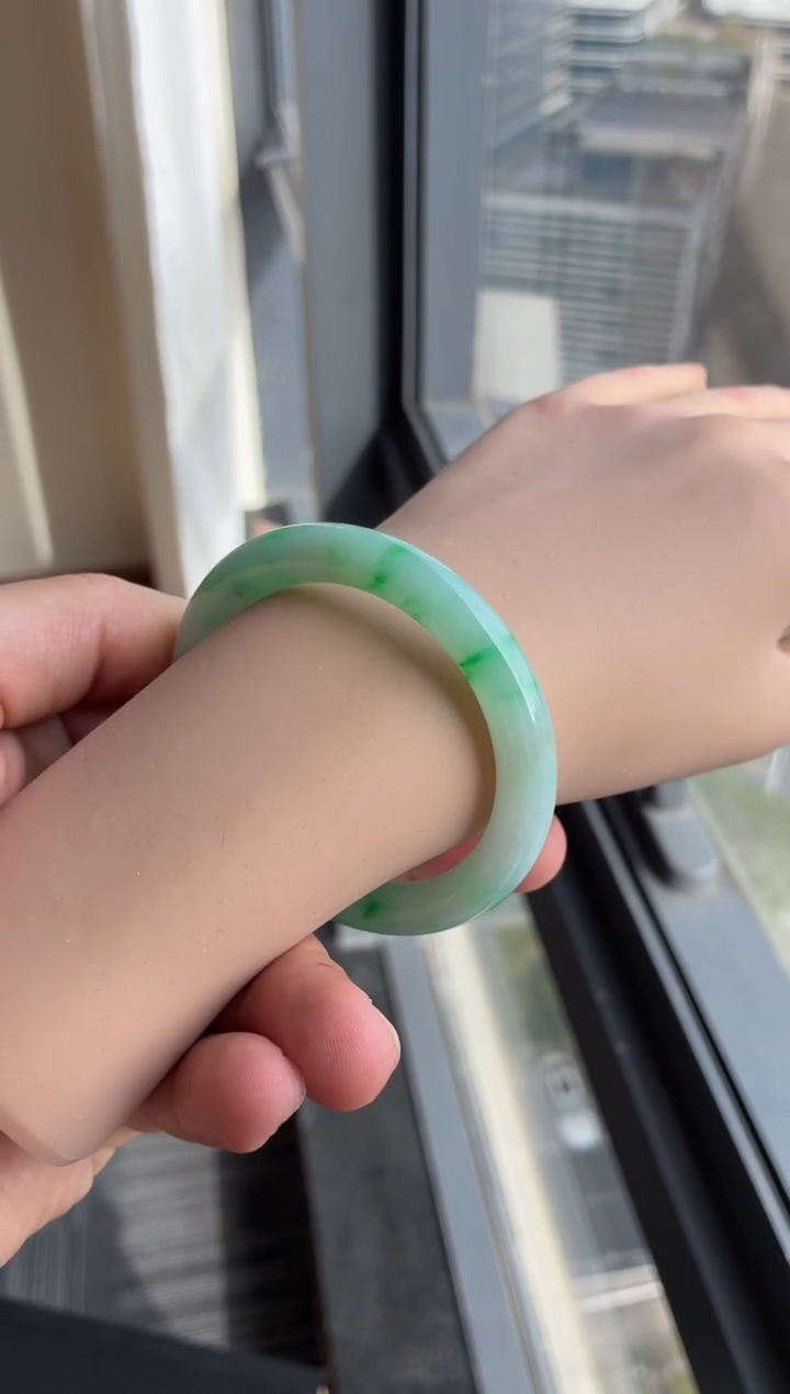 未镶嵌手镯翡翠146号51.5*8.8*8.8圆条