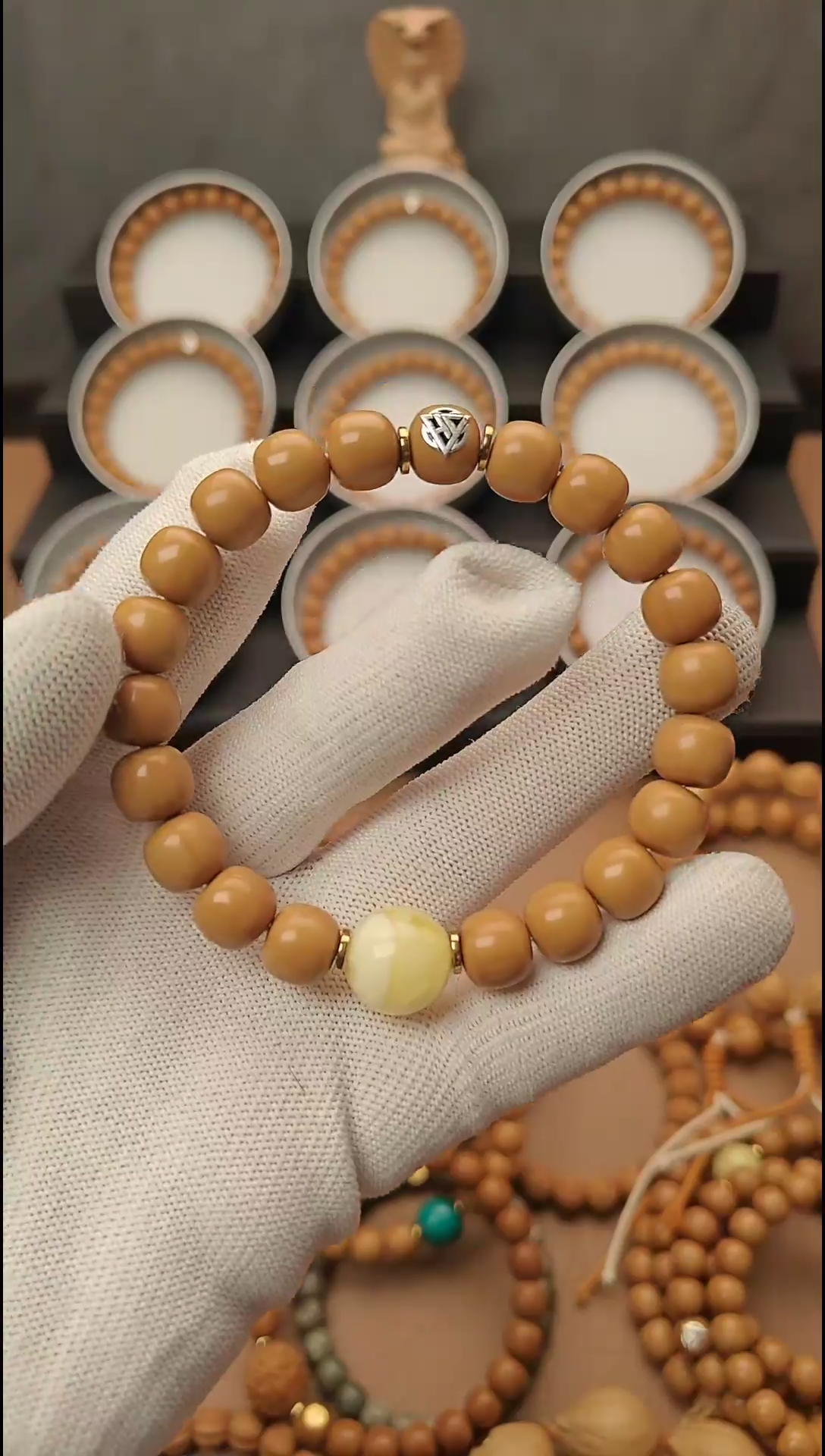 手串猴头核桃麦****昂老型全品手串送配饰