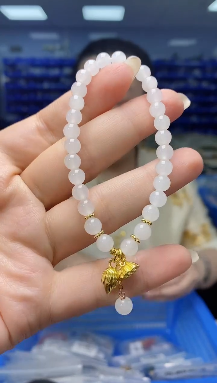 【闪购商品】和田玉手链未镶嵌DSL9835