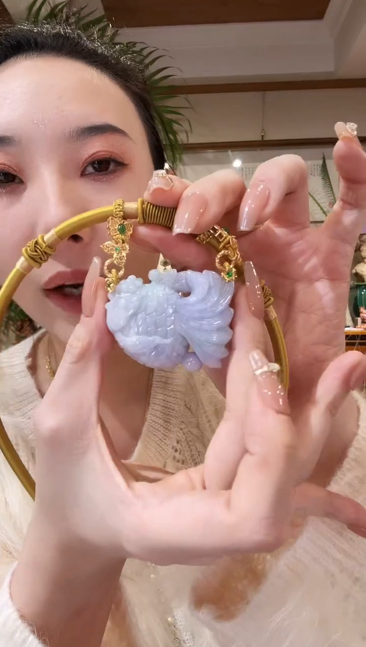 【闪购商品】翡翠颈饰未镶嵌国风