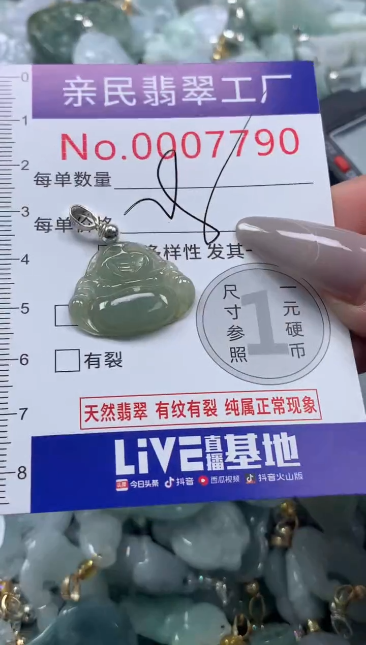 颈饰未镶嵌翡翠7790