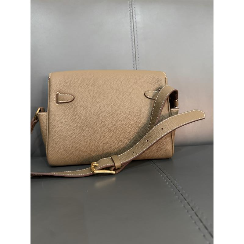 HIRMRIS手工真皮包551165-灰-邮差艾