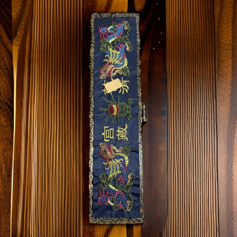 双龙木盒H摆件（甄选商品）