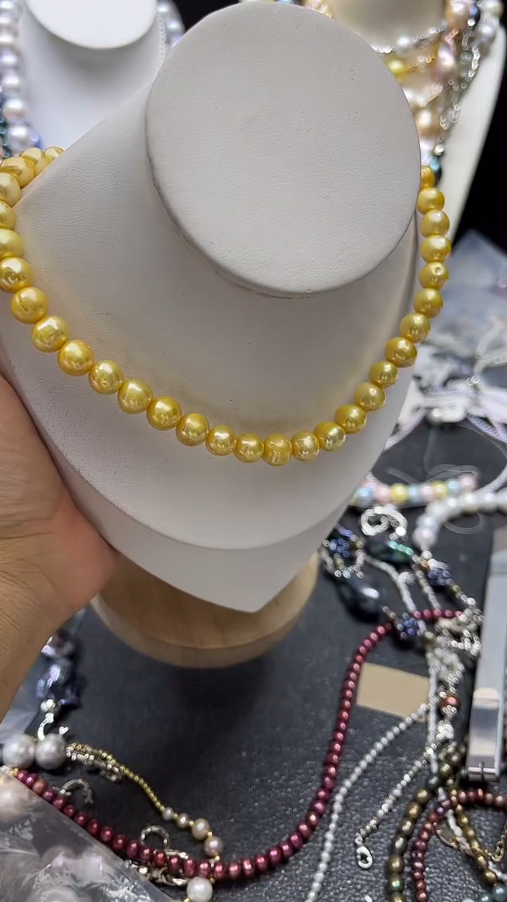 颈饰未镶嵌淡水珍珠多人