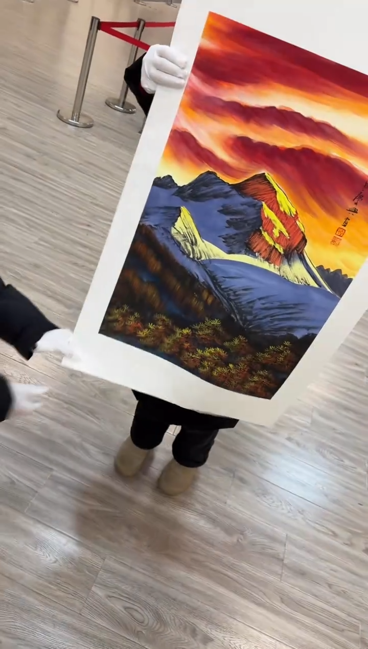 国画21赵隆轩美术馆李庆兴老师作品