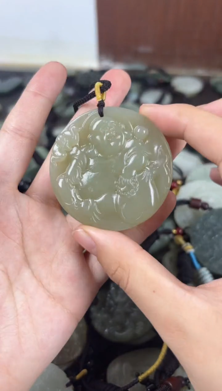 【闪购商品】和田玉颈饰未镶嵌1