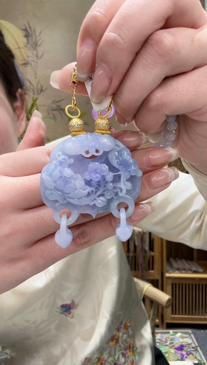 【闪购商品】翡翠颈饰未镶嵌吊坠