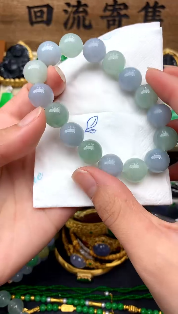 【闪购商品】翡翠手串未镶嵌365-中国好珍宝