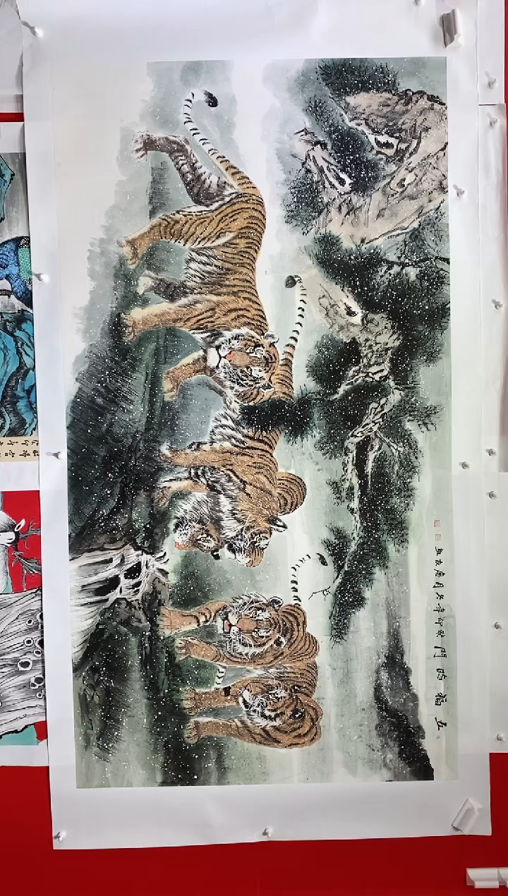 【闪购商品】国画lqy杰李庆友老师