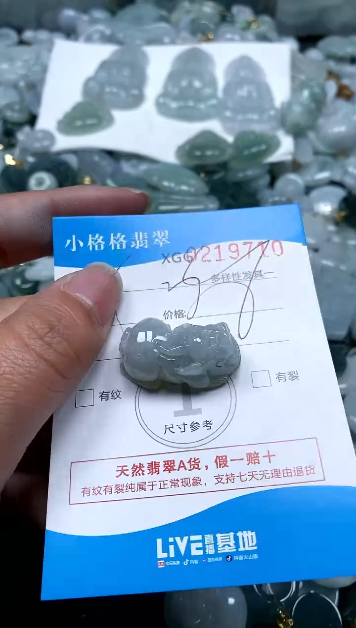 【闪购商品】翡翠颈饰未镶嵌闪购商品0219710