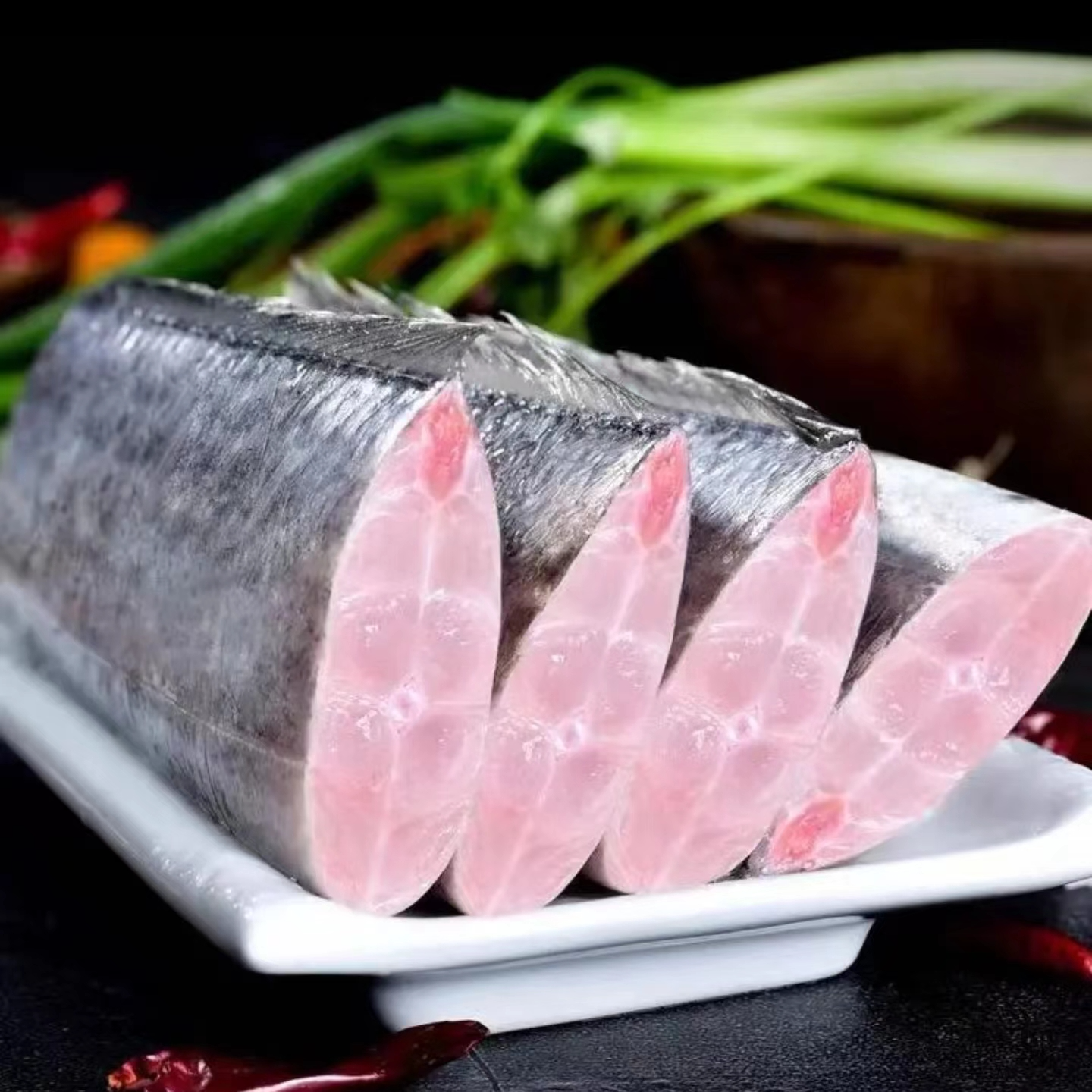 保鲜发货 新鲜鲜香速冻带鱼段中段美味海鲜肉厚独立鲜美500g/包