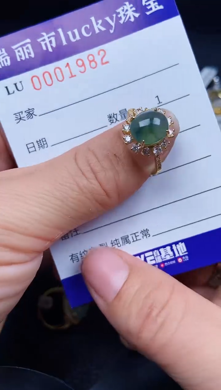 翡翠银S925镶嵌颈饰1982