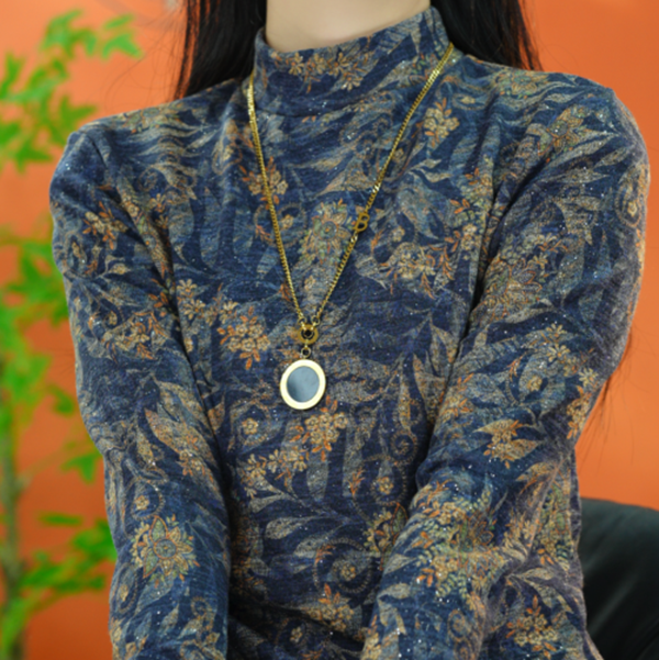 【出口原单】X2033 2025年专柜款高级亲肤打底衫显瘦弹性上衣真1207