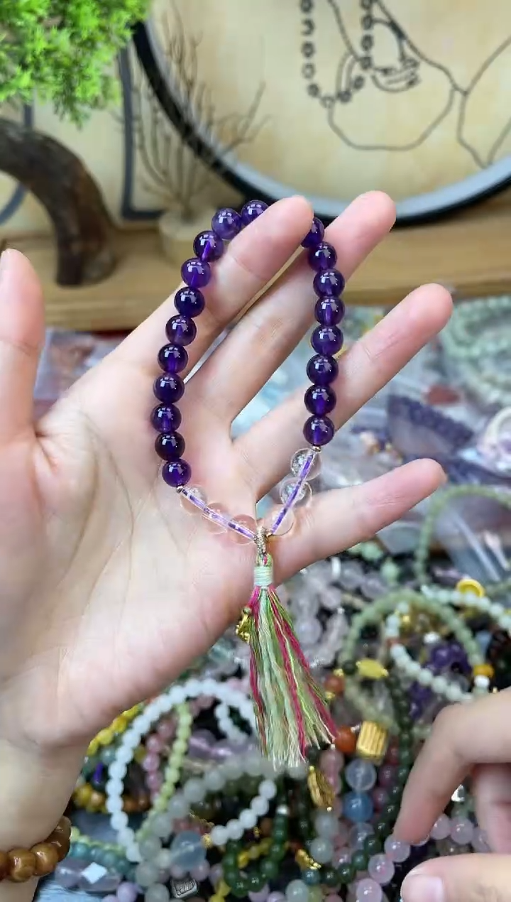 【闪购商品】紫晶手链未镶嵌196手串